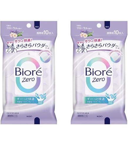 Amazon | ビオレ さらさらパウダーシート 香りマジック アイスミントの